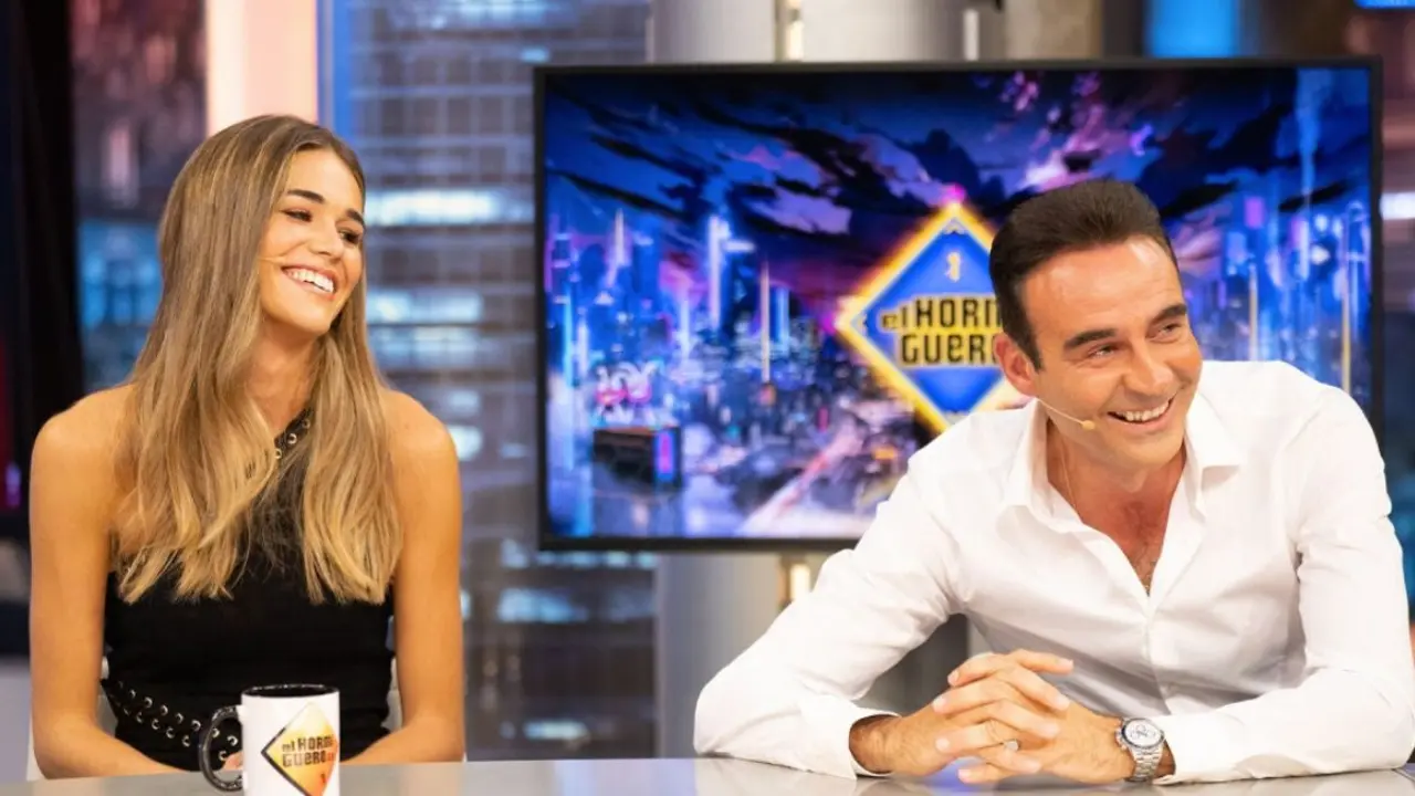 Enrique Ponce y Ana Soria en un momento de su entrevista para 'El Hormiguero' - Antena 3