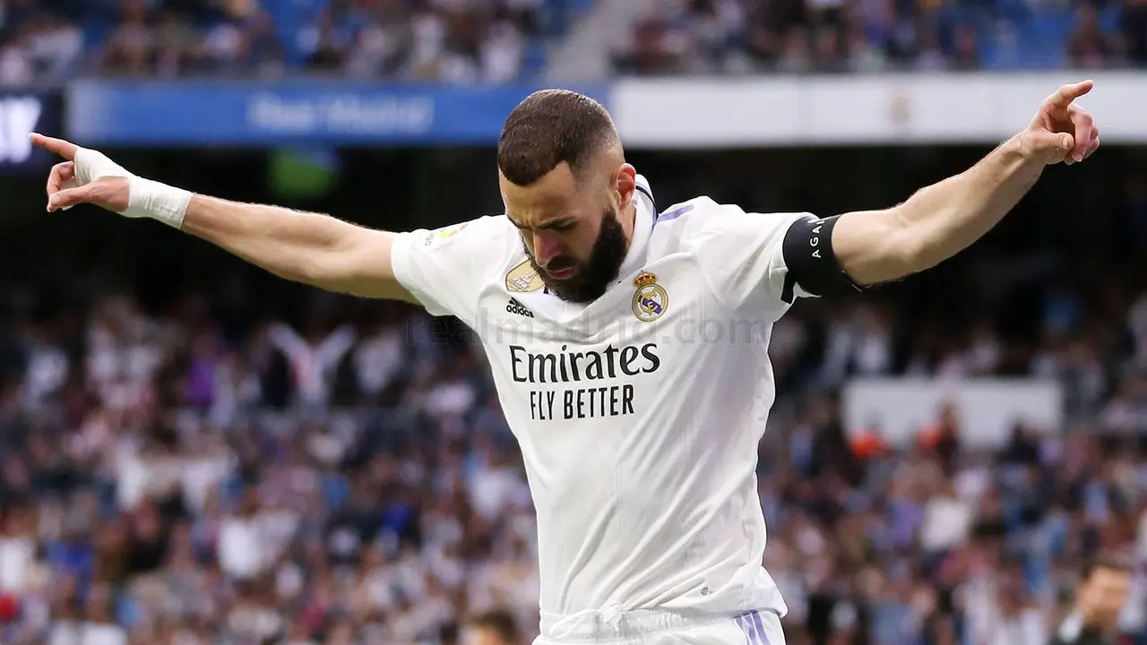 Karim Benzema en el Santiago Bernabeu | Fuente: Getty Images