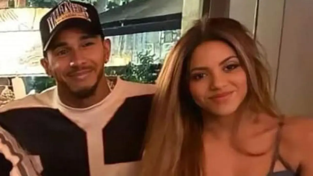 Shakira en una cena romántica en Barcelona ¿con Lewis Hamilton?