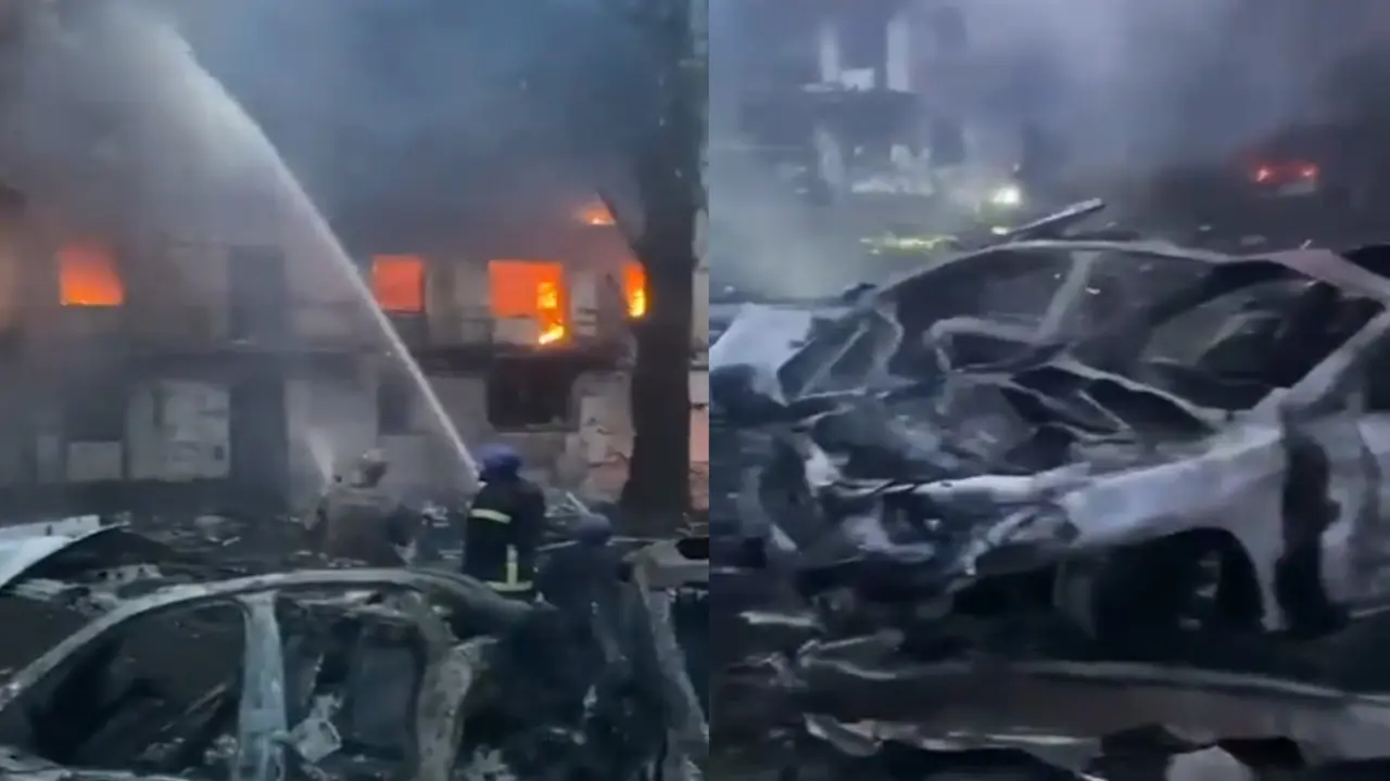 Capturas vídeo / Twitter Zelenski