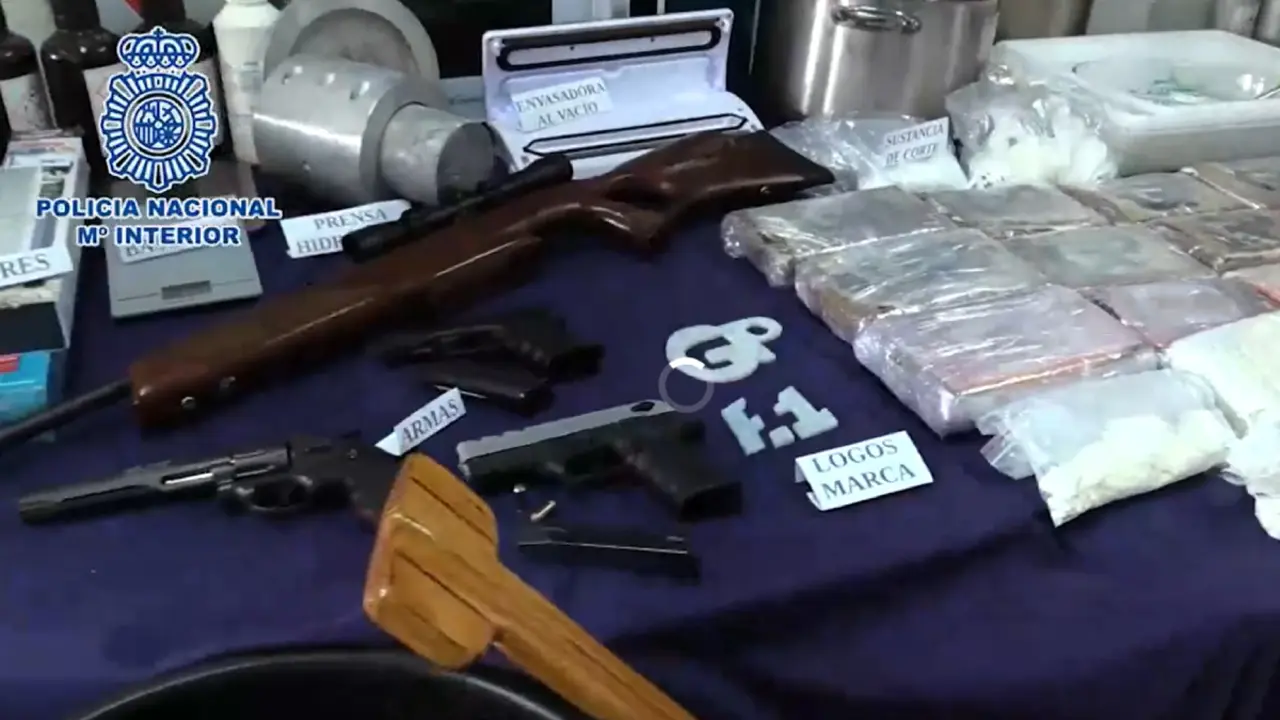 Captura vídeo Policía Nacional