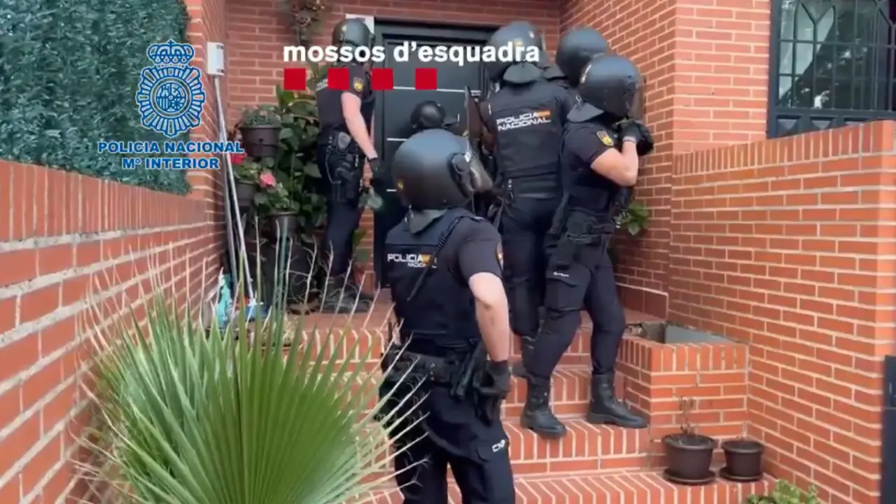 Captura vídeo Policía