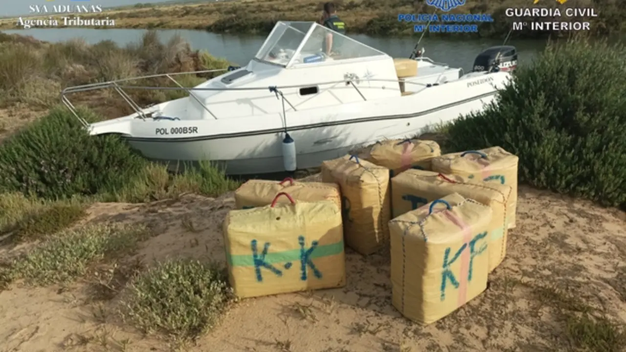Operación antidroga en Huelva