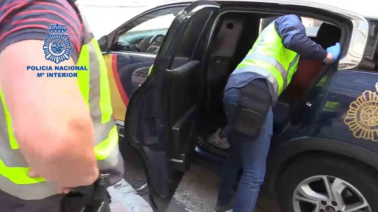 Captura vídeo Policía Nacional