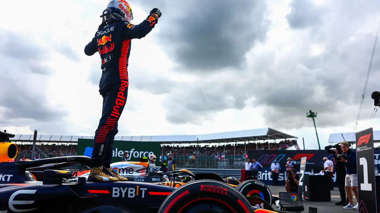 Max Verstappen gana el Gran Premio de Gran Bretaña | Fuente: Red Bull