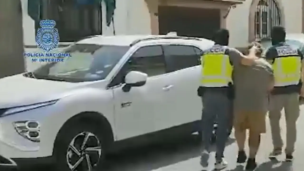 Captura vídeo Policía Nacional