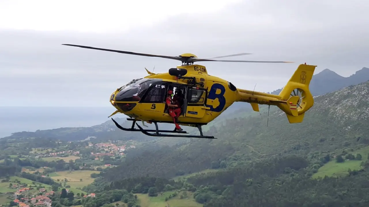 Helicóptero Sepa Asturias / Principado de Asturias