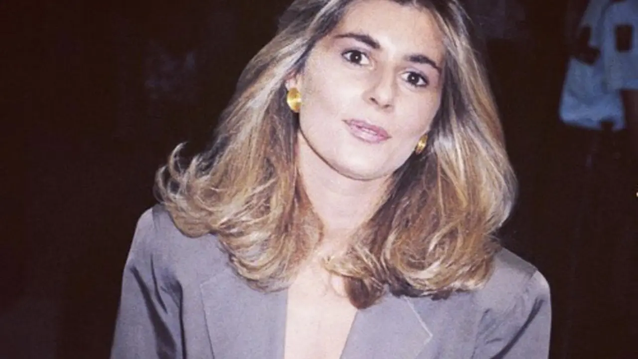 Marta Chávarri en una imagen de archivo, en los noventa - IG @man_el___