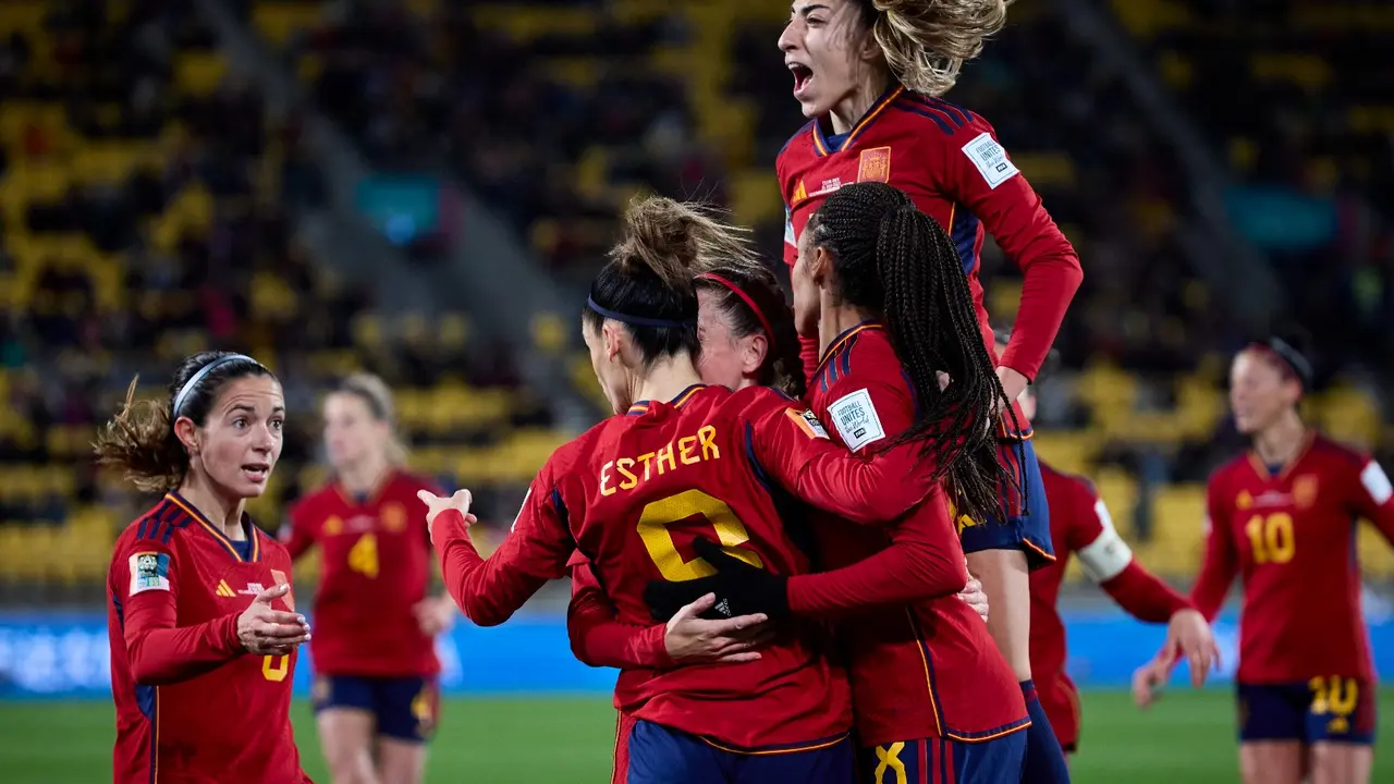 España gana en su debut en el Mundial Femenino 2023 | Fuente: @SEFutbolFem