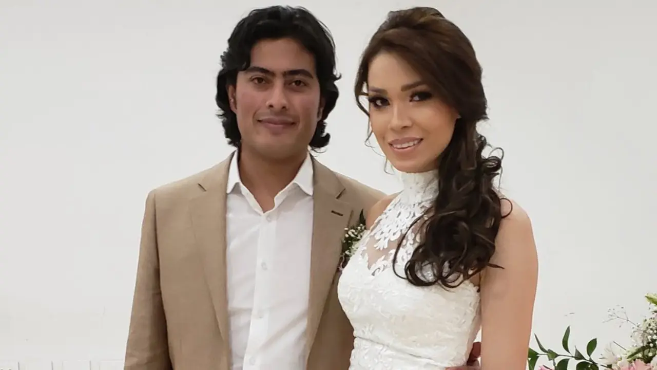 Nicolás Petro y Days Vásquez / Twitter Gustavo Petro