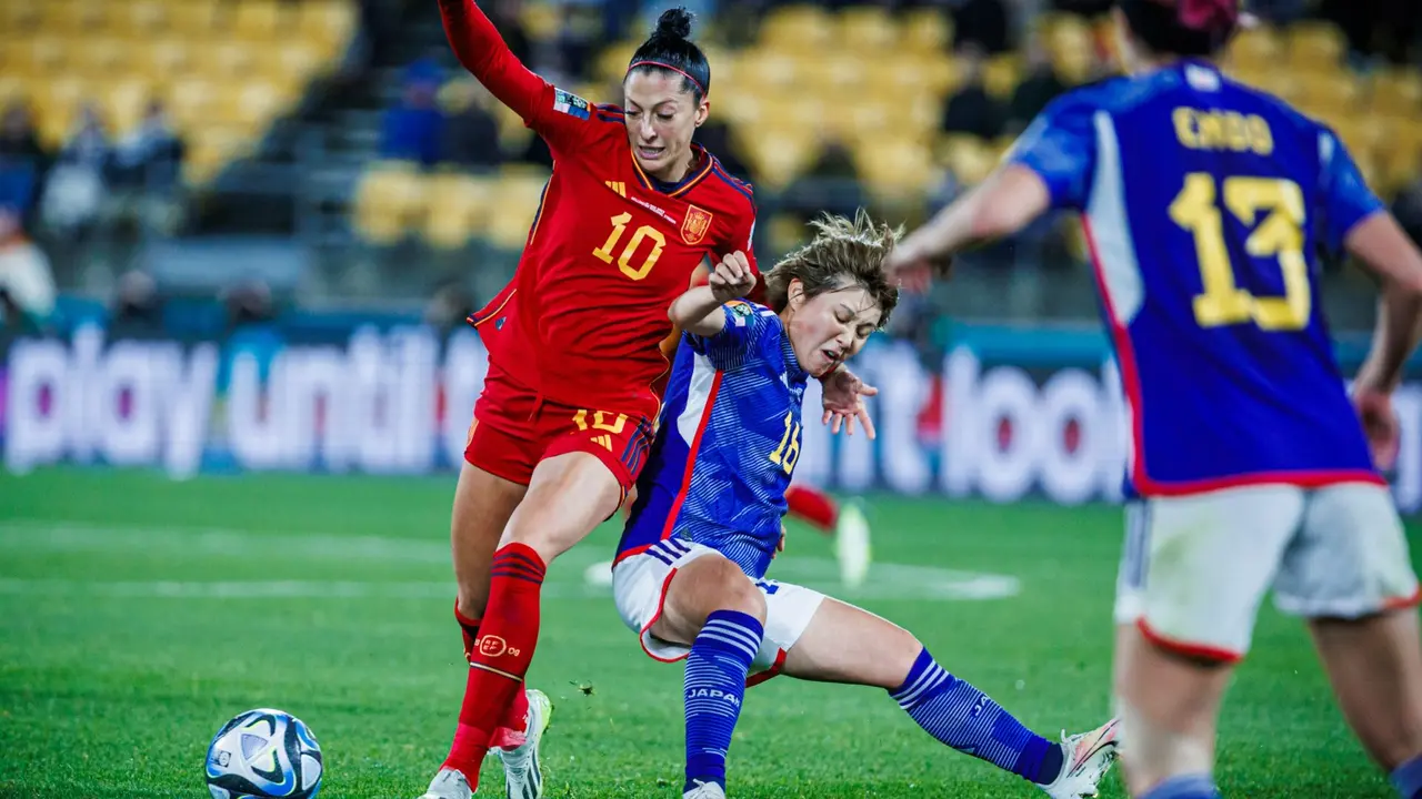 España pierde por 4-0 contra Japón | Fuente: @SEFutbol_Fem