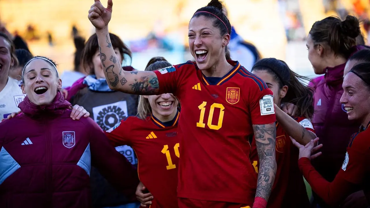Jenni Hermoso en el Mundial | Fuente: @jennihermoso