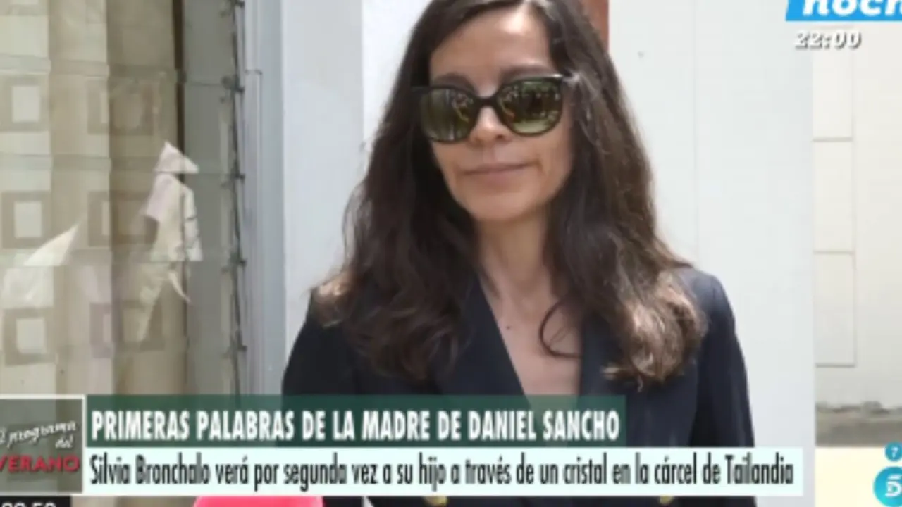 Silvia Bronchalo atendió a los medios a su salida de la prisión tailandesa - Mediaset
