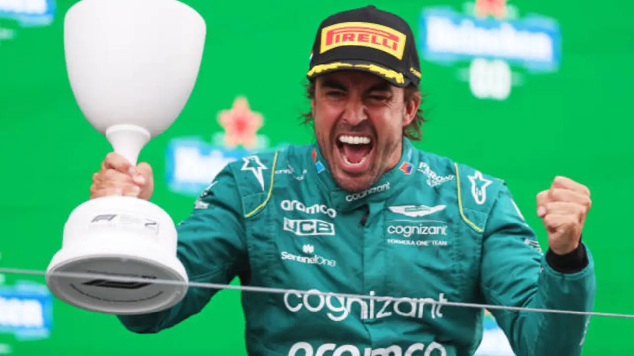Fernando Alonso en el Gran Premio de Países Bajos | Fuente: Getty Images