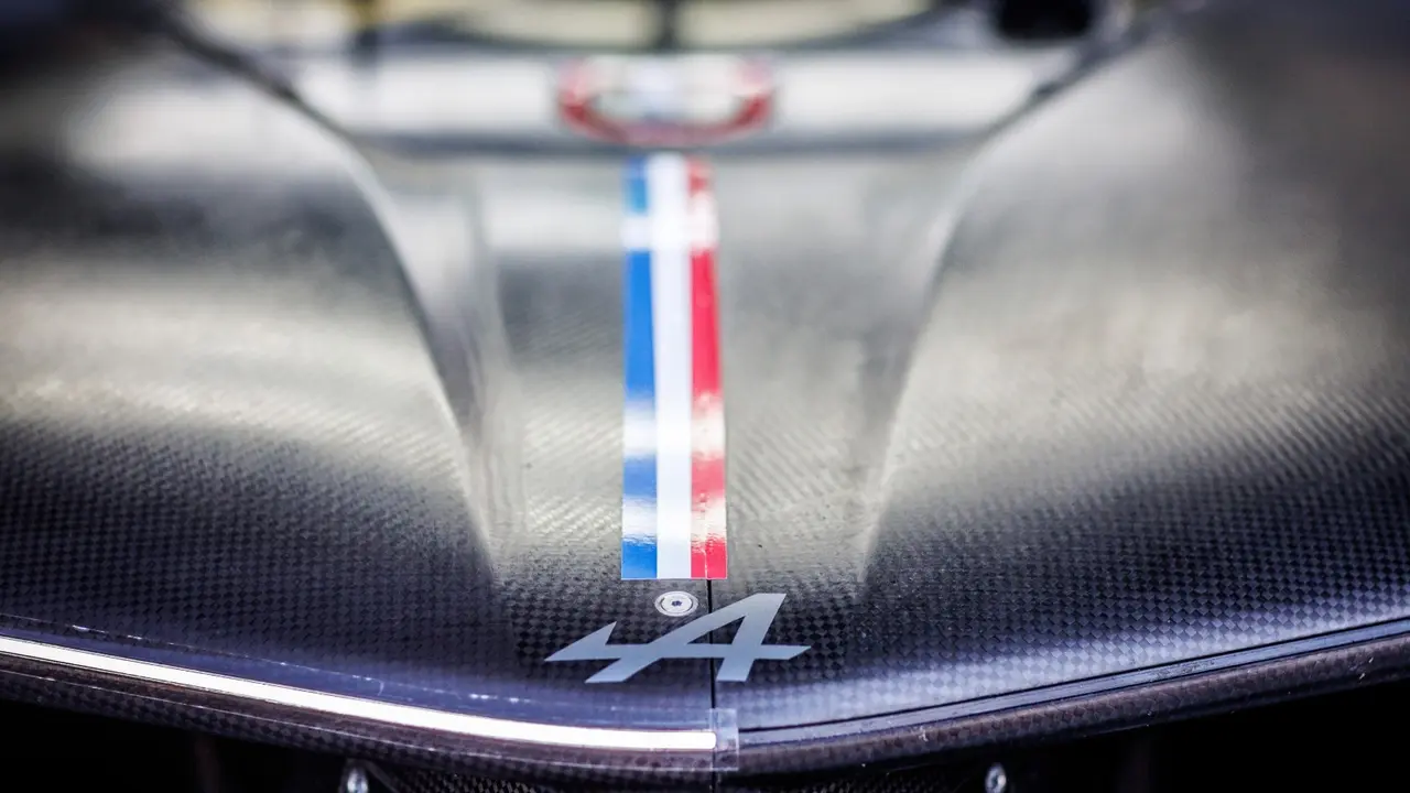 Alpine A424 test Paul Ricard