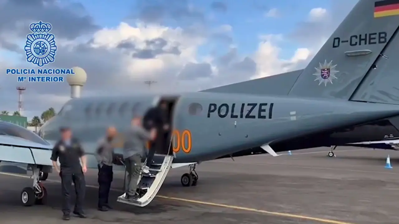 Captura vídeo Policía Nacional