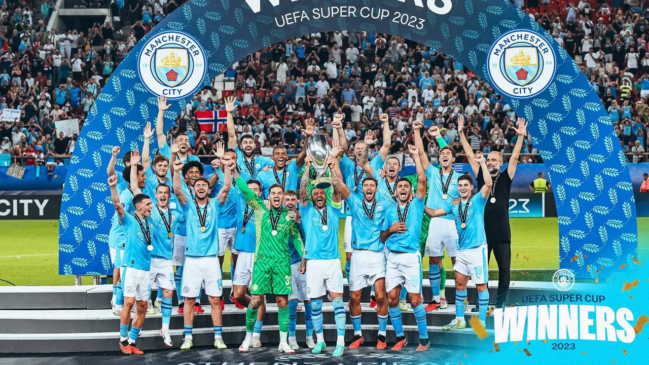 El Manchester City se proclama Campeón de la Supercopa de Europa | Fuente: Manchester City