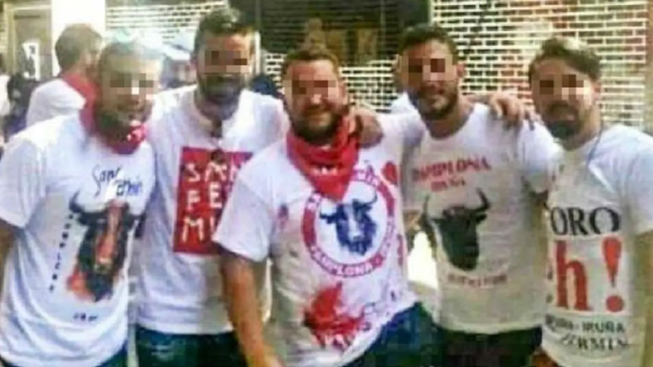 Miembros de "la Manada" / Archivo