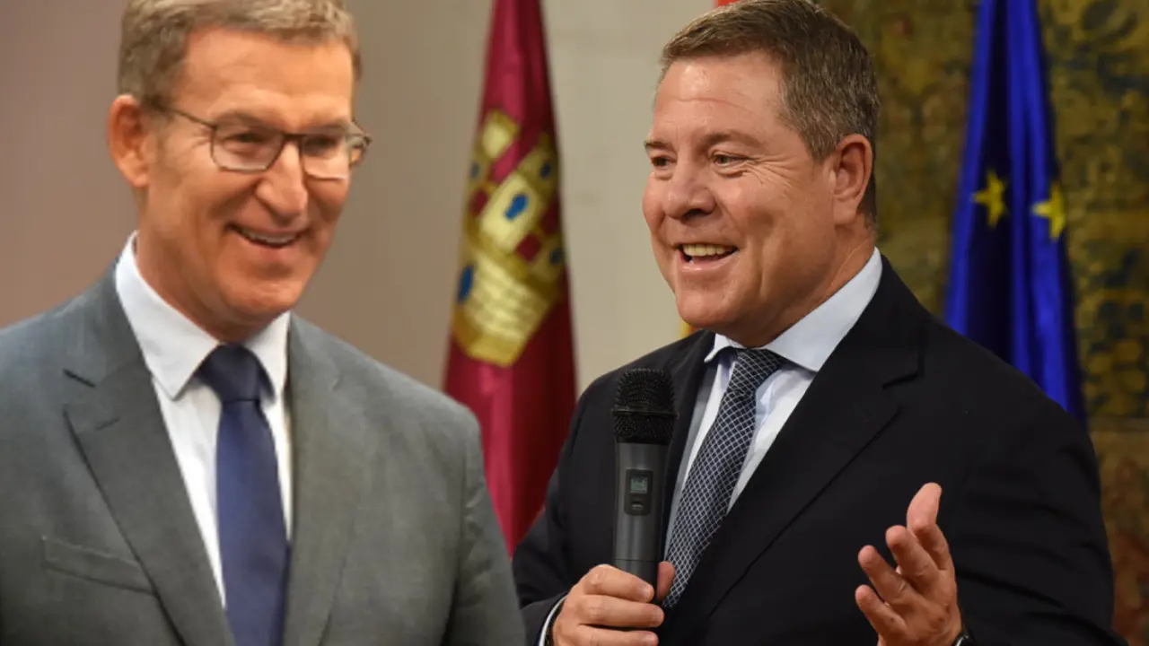 Alberto Núñez Feijóo y Emiliano García-Page / Montaje