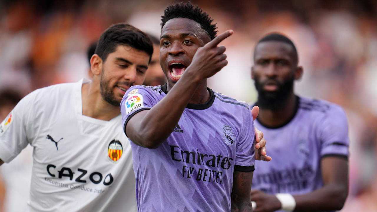 Vinicius en Mestalla | Fuente: Getty Images