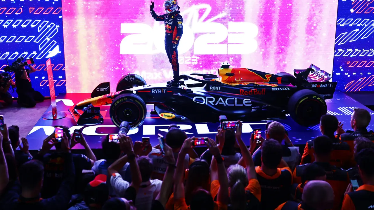 Max Verstappen consigue su tercer Mundial en Catar | Fuente: Getty Images