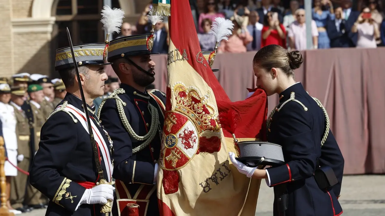 Jura de bandera de Leonor / Imagen Casa Real