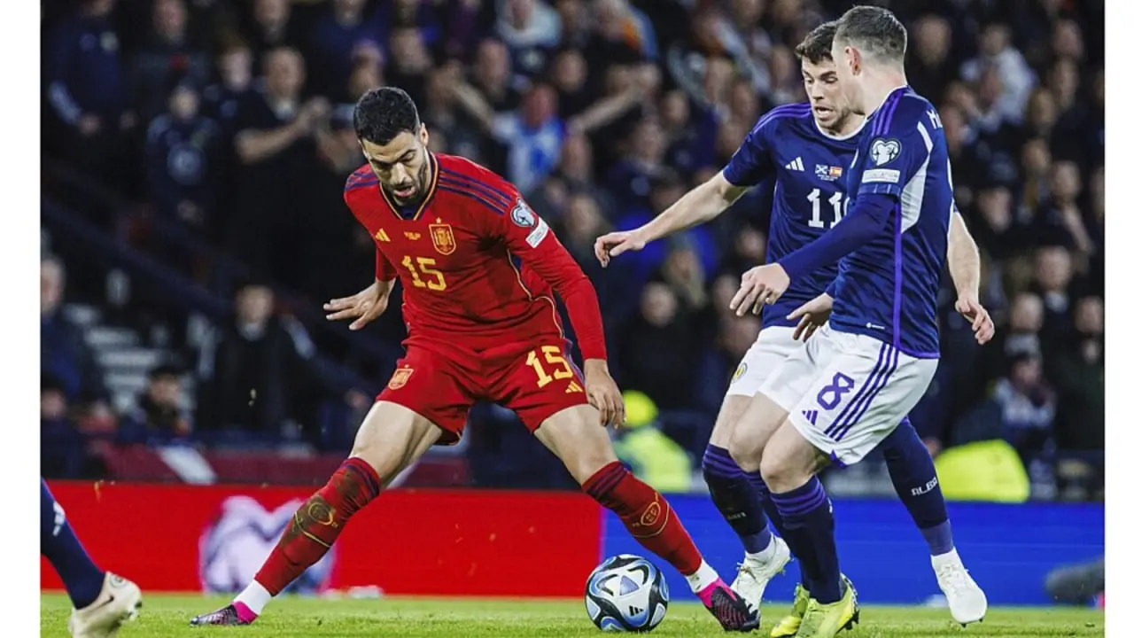 Escocia - España | Fuente: @SEFutbol