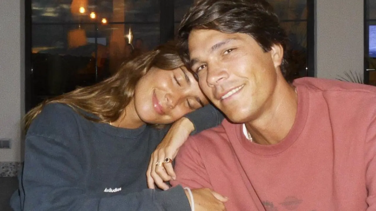 María Pombo y Pablo Castellano en una imagen de este verano - IG @mariapombo