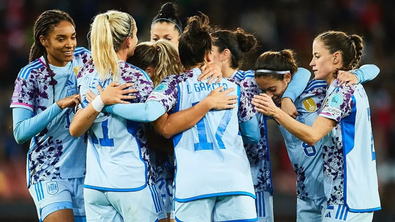 España golea a Suiza | Fuente: @SEFutbolFem