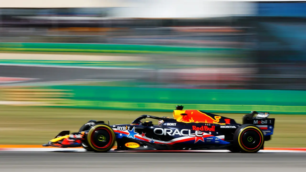 Max Verstappen en la Sprint Shootout de Estados Unidos | Fuente: Red Bull