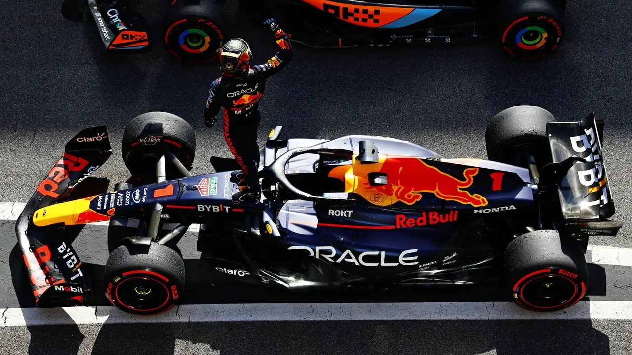 Max Verstappen en el Gran Premio de Brasil | Fuente: Red Bull