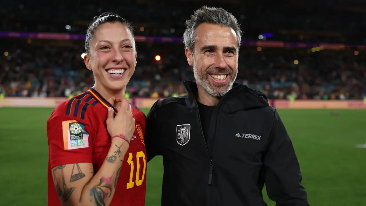 Jenni Hermoso y Jorge Vilda | Fuente: Getty Images