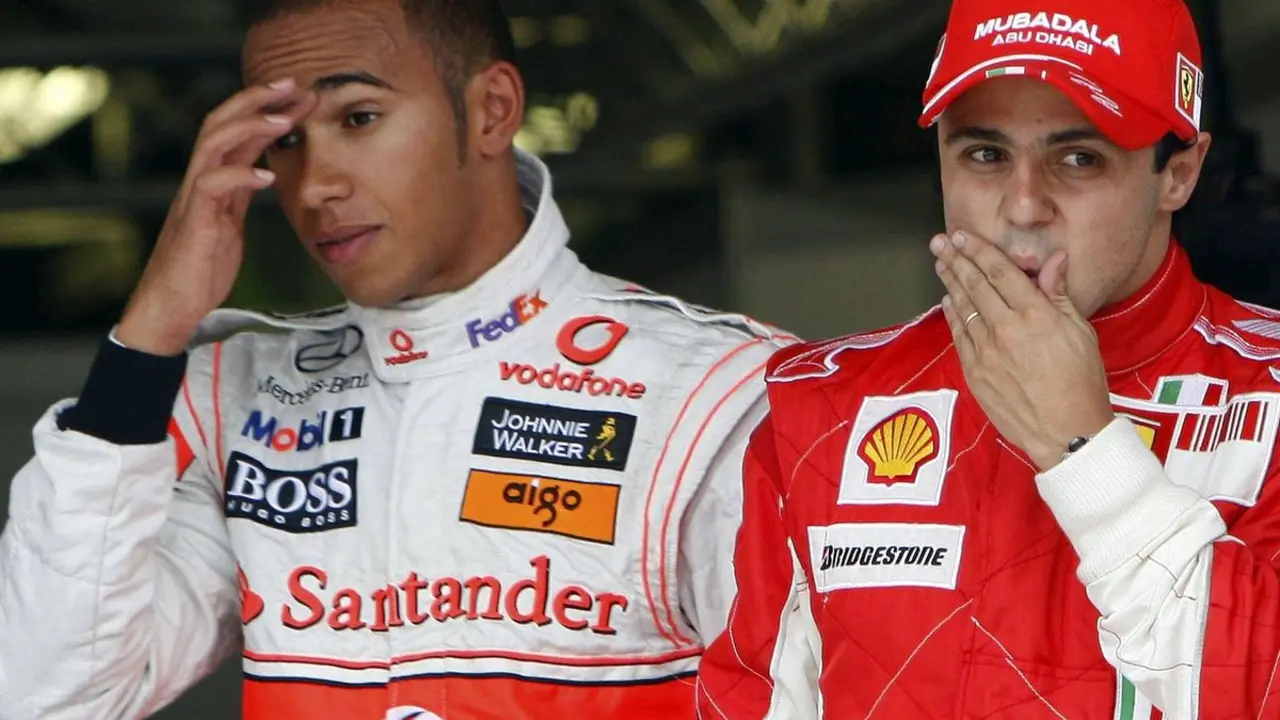 Lewis Hamilton y Felipe Massa | Fuente: Getty Images