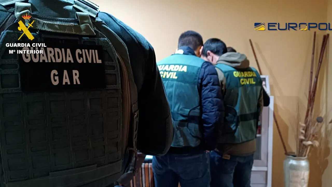 Guardia civil y Europol