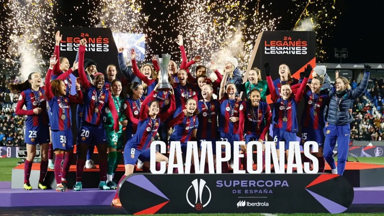 El Barça se proclama campeón de la Supercopa de España | Fuente: FC Barcelona