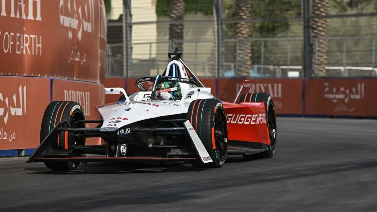 Jake Dennis en el ePrix de Diriyah 2024 | Fuente: Fórmula E