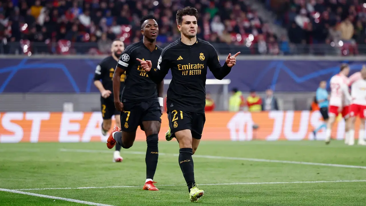 Brahim le da ventaja al Real Madrid en Champions | Fuente: Real Madrid
