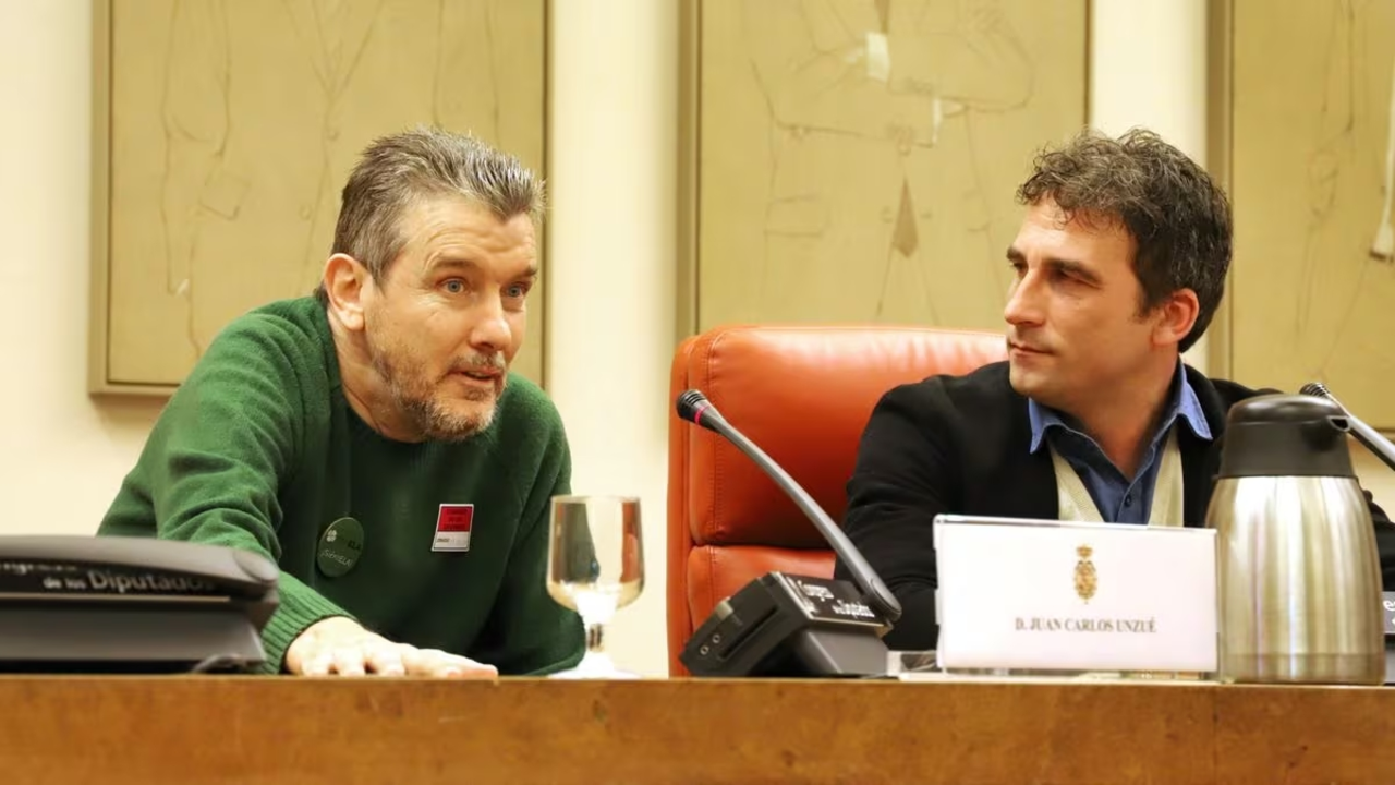 Juan Carlos Unzué en el Congreso de los Diputados | Fuente: Fundación Luz
