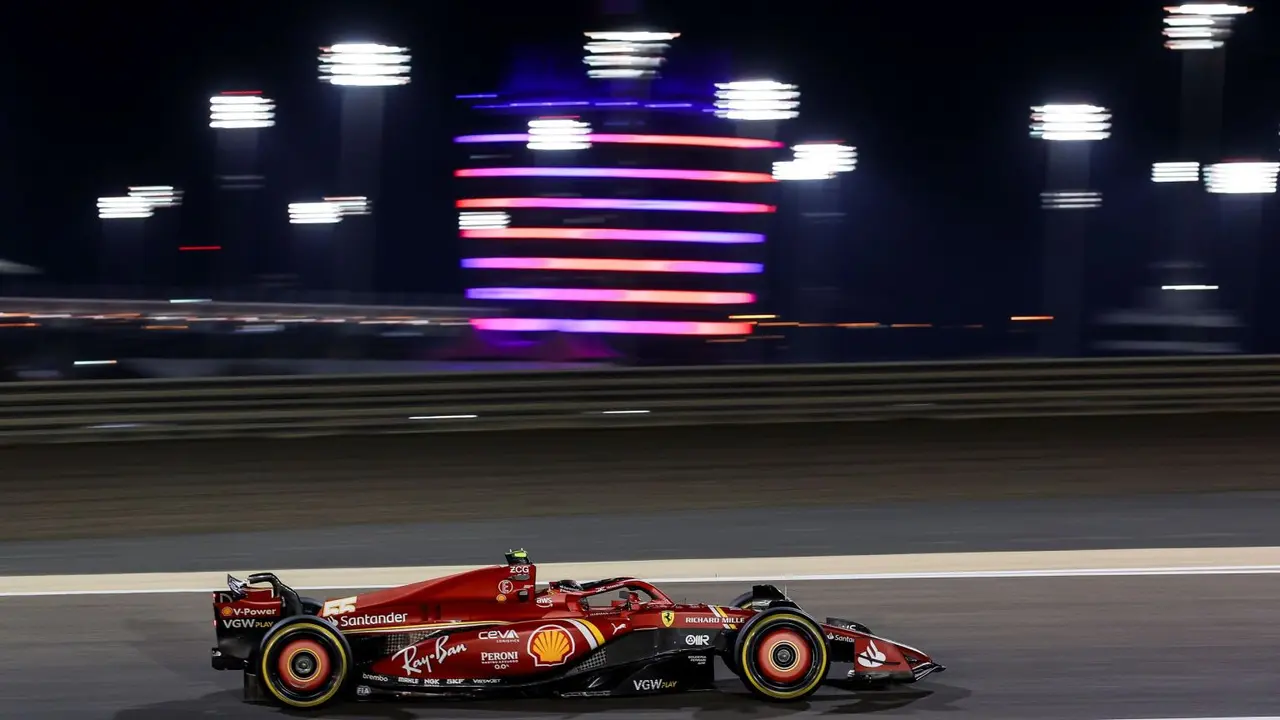 Carlos Sainz en los test de pretemporada de Baréin | Fuente: Ferrari
