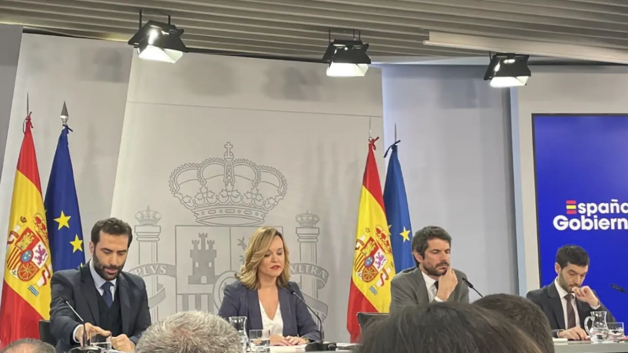 Los ministros Carlos Cuerpo, Pilar Alegría, Ernest Urtasun y Pablo Bustinduy / Estrella Digital
