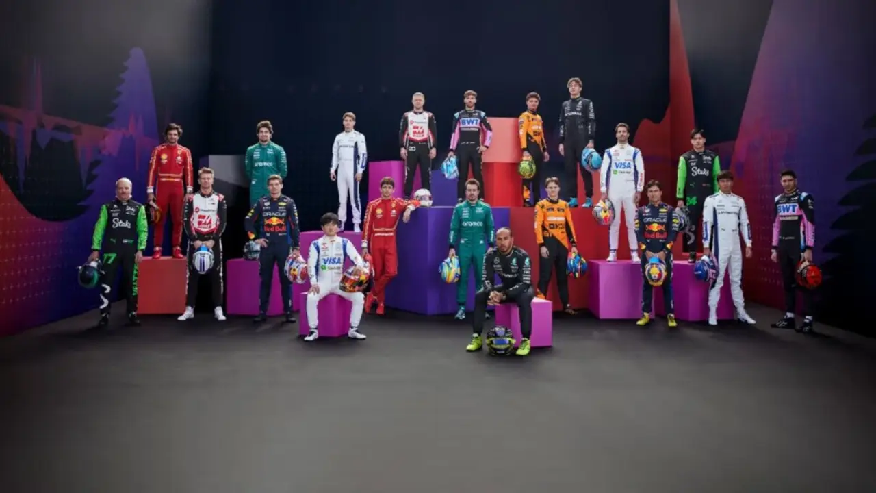 Fotografía oficial para la temporada 2024 | Fuente: Fórmula 1