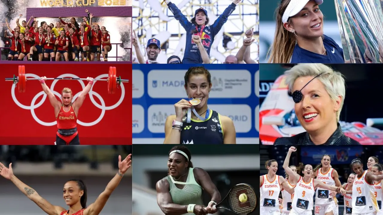Mujeres en el deporte | Fuente: Elaboración propia