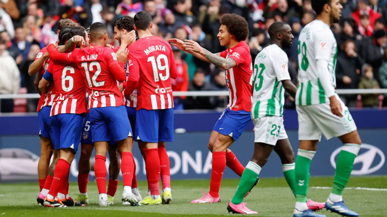 El Atlético de Madrid gana al Betis en la Jornada 27 de LaLiga | Fuente: Ángel Gutiérrez - Atlético de Madrid