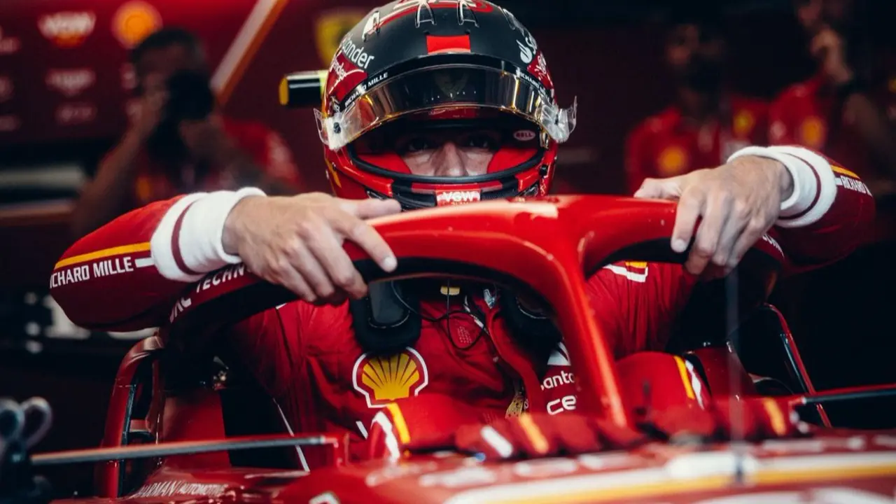 Carlos Sainz en el Gran Premio de Arabia Saudí 2024 | Fuente: Ferrari