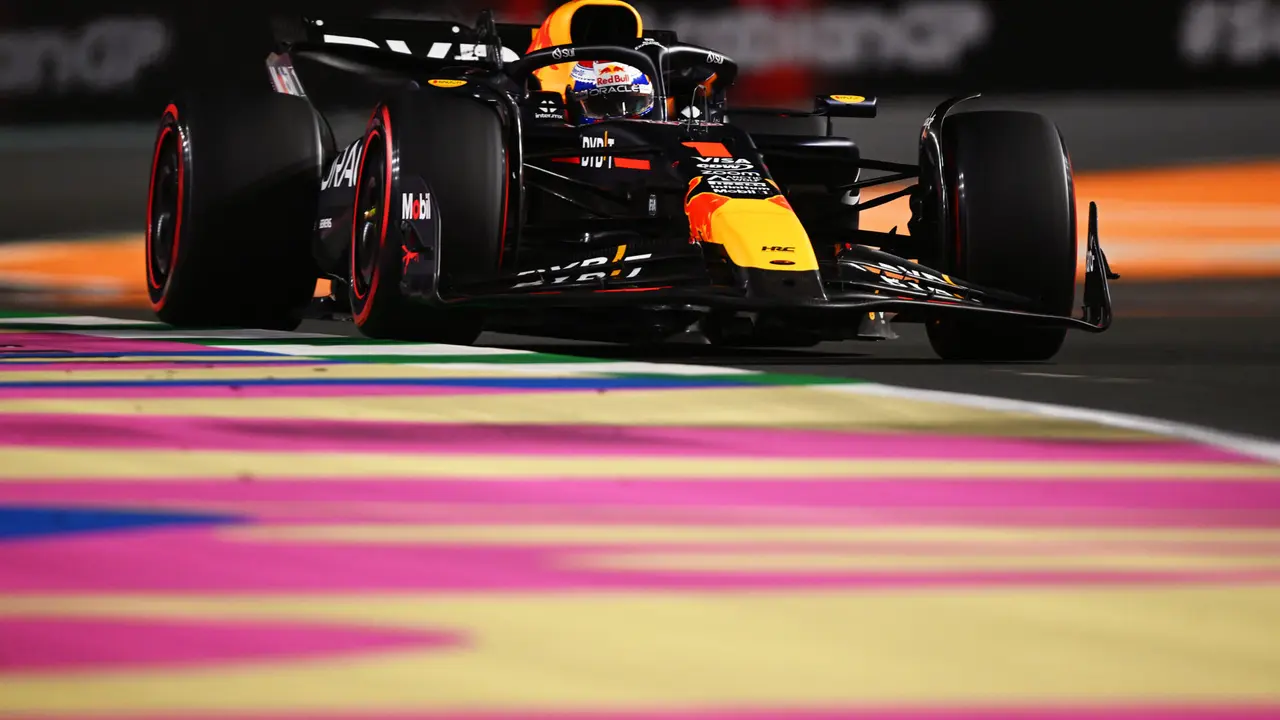 Max Verstappen en la clasificación del Gran Premio de Arabia Saudí 2024 | Fuente: Red Bull