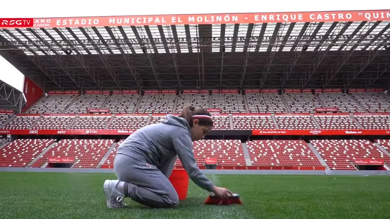 Campaña del Sporting de Gijón por el 8M | Fuente: Sporting de Gijón