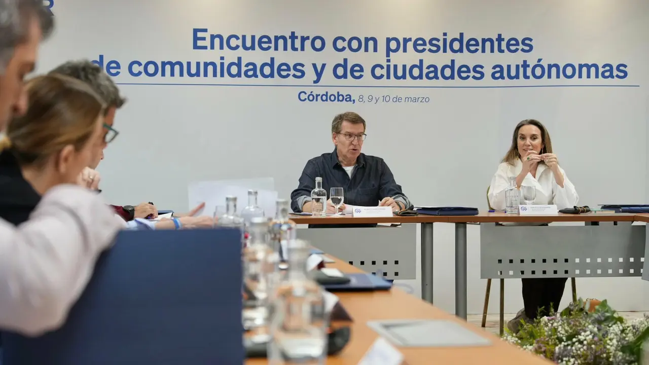 Encuentro de presidentes de comunidades y ciudades autónomas del PP | Fuente: Partido Popular