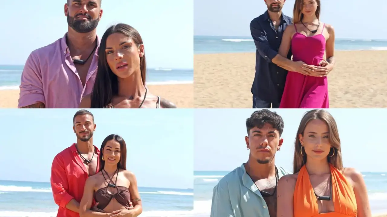 Parejas iniciales de La Isla de las Tentaciones 7 | Fuente: La Isla de las Tentaciones