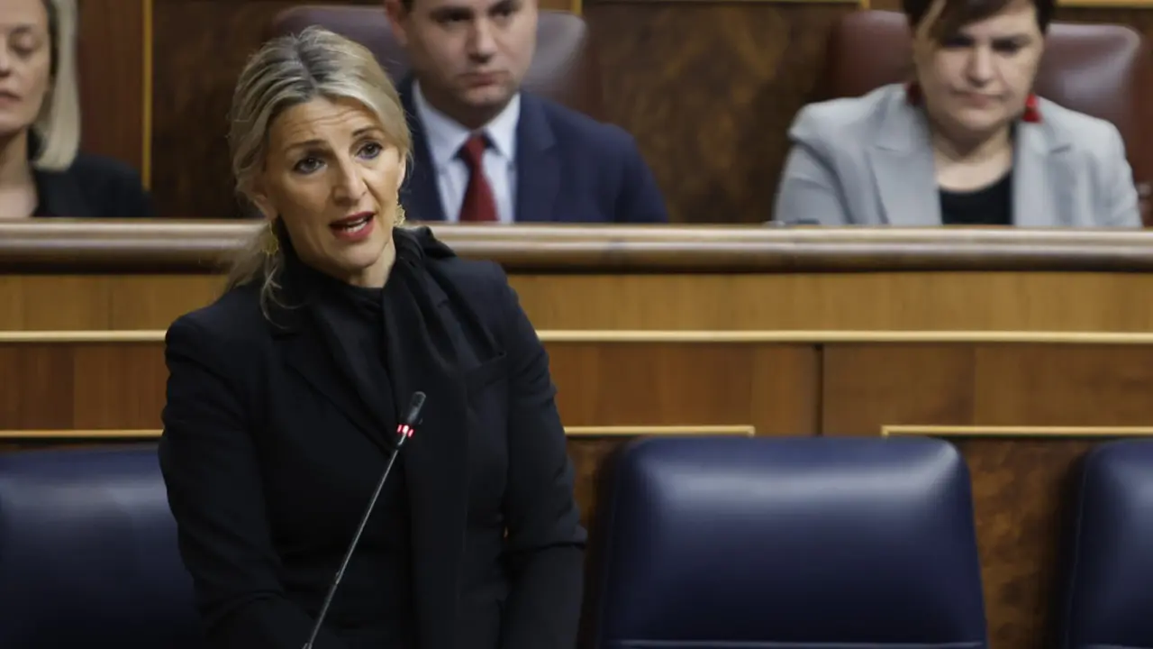 La vicepresidenta segunda y ministra de Trabajo y Economía Social, Yolanda Díaz / Congreso de los Diputados