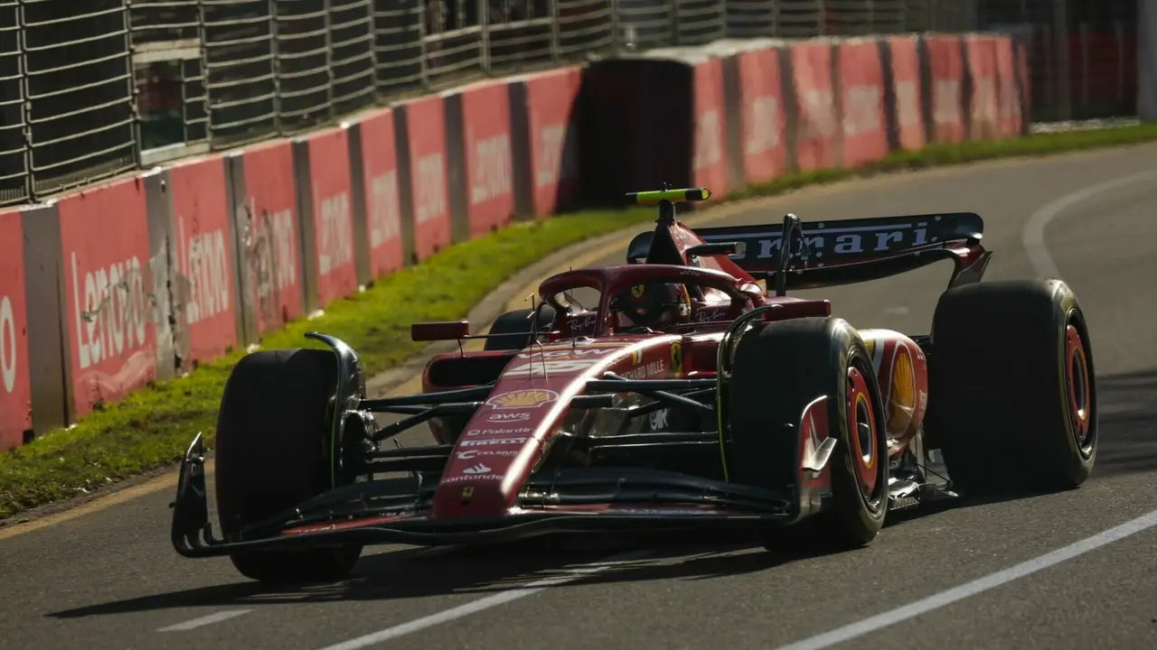 Carlos Sainz en el Gran Premio de Australia | Fuente: Ferrari